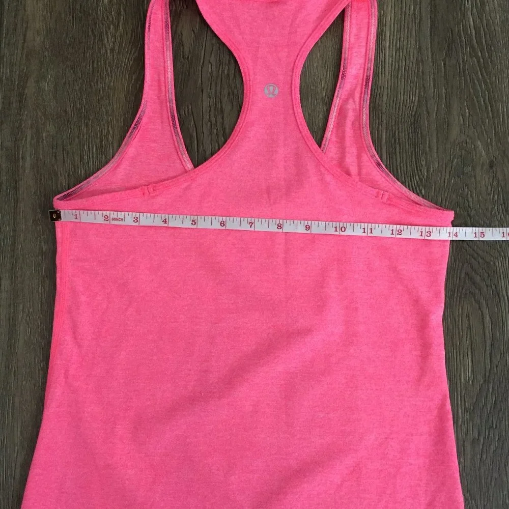 Lululemon Cool Racerback Tank Top in Pink